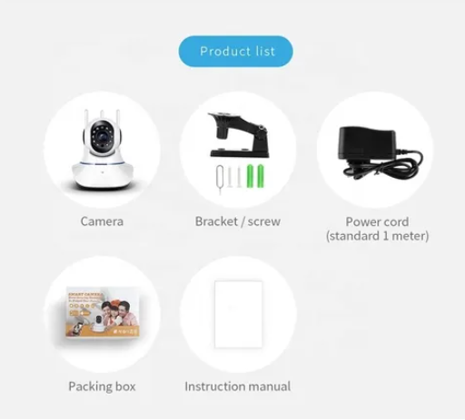 Camara De Seguridad Ip Seguimiento Wifi Ptz Vigilancia Hd