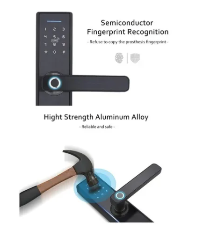 Cerradura Chapa Inteligente X1-zk Wifi Touch 5 En 1 App